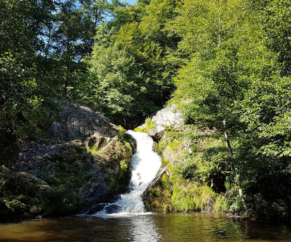 De waterval van Gouloux
